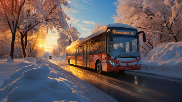 Winter Bus